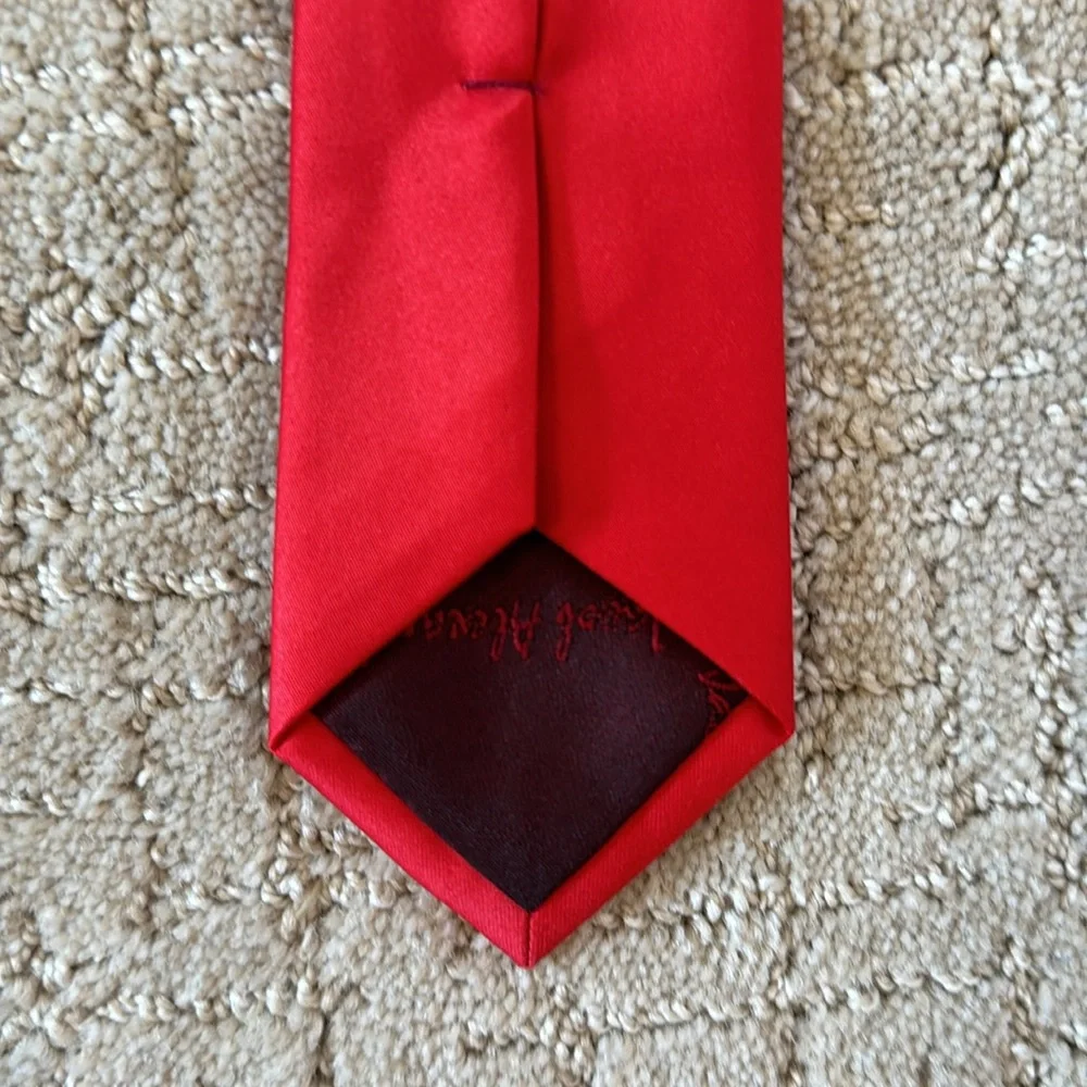 Red youth boy tie | Jacob Alexander